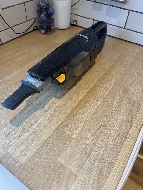 Customer photo of the Shark handheld vacuum